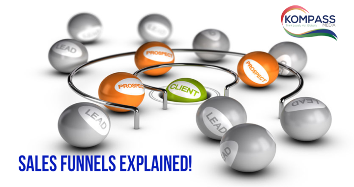 Sales Funnels Explained Blog Post from Kompass Media Dublin Ireland