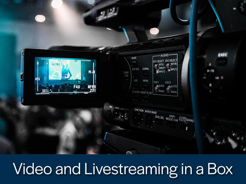 Video and Livestreaming in a Box from Kompass Media Dublin Ireland