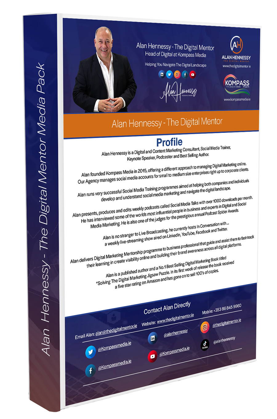 Alan Hennessy The Digital Mentor Media Pack